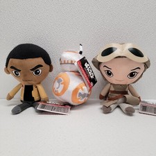Disney Funko Star Wars Galactic Plushies Collectible 8  Plush Set Lot of 3
