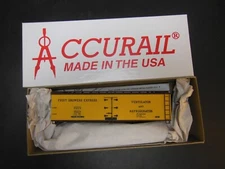 HO SCALE ACCURAIL FGEX 35204 VENTILATOR 40' WOOD REEFER KIT