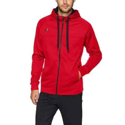 ASICS Unisex Team Full Zip Hoody, Size Large. MSRP - $65 - NWT