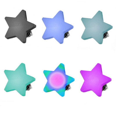 Micro Dermal Anchor Piercing Aufsatz Platte Flach Gewinde Stern