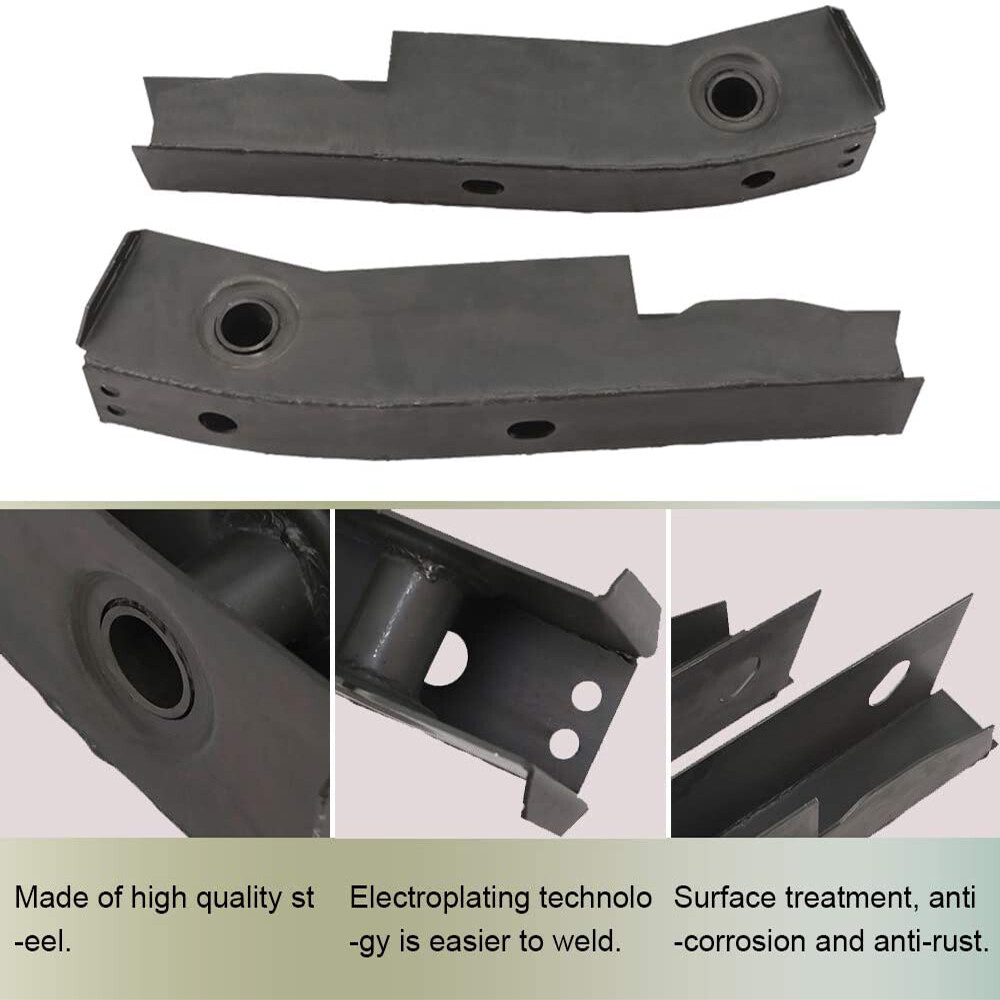 NIXFACE Rear Shackle Mount Frame Repair Driver and
