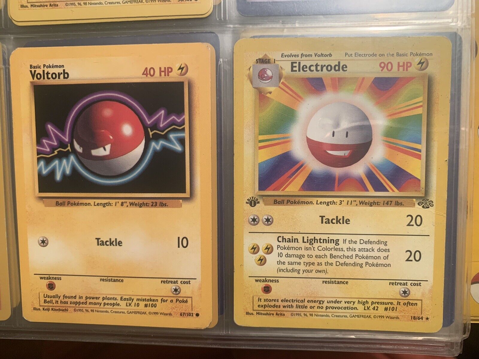  Electrode 46/185 - Vivid Voltage - Foil - Pokemon Evolution  Card Lot : Toys & Games