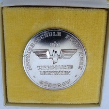 Deutsche Reichsbahn Medaille . F&uuml;r vorbildliche Leistungen G&uuml;strow Eisenbahn DDR