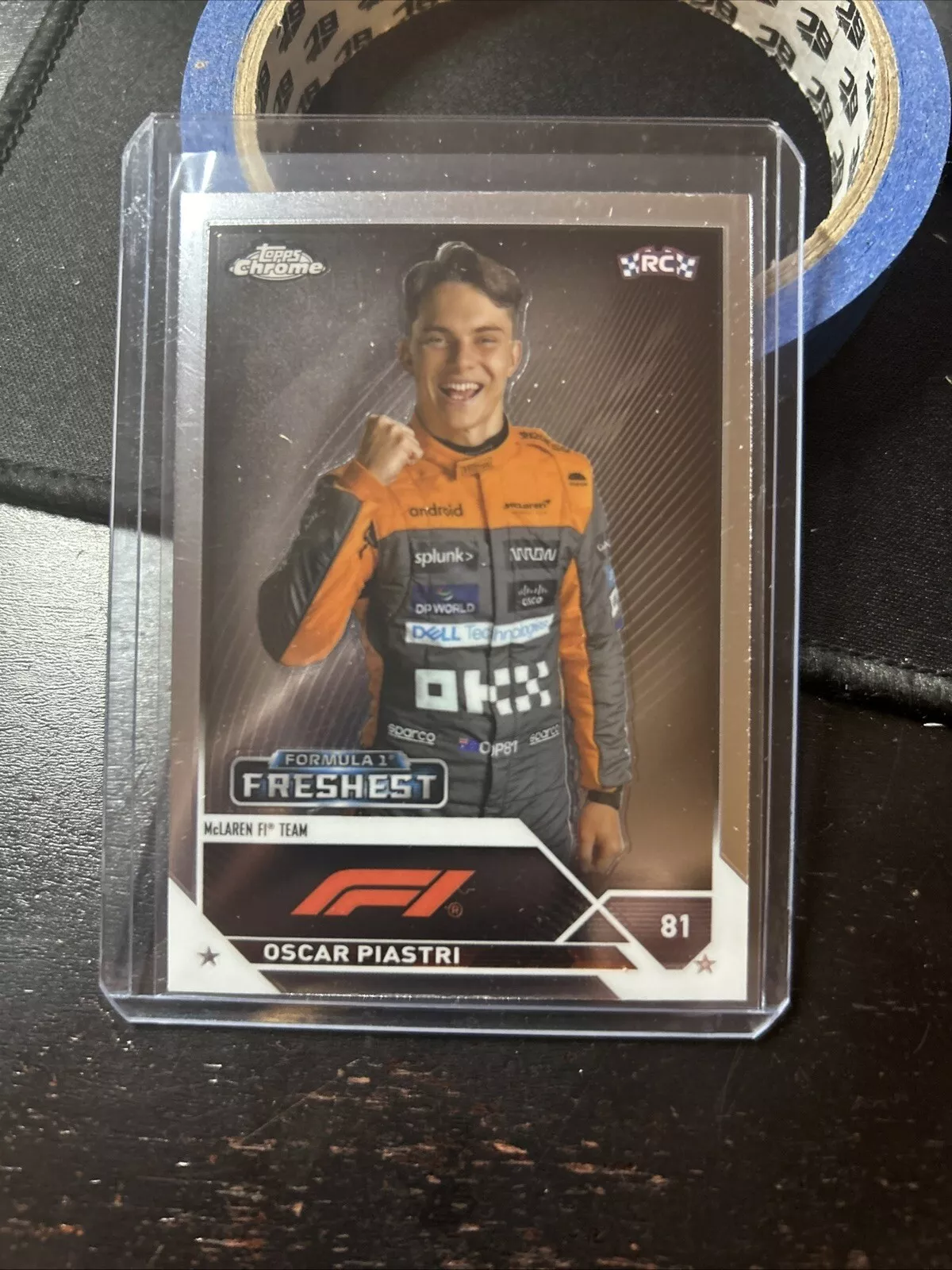 Oscar Piastri trading card