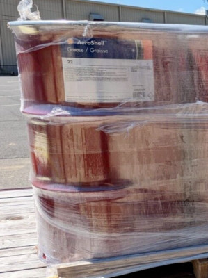 1 x 55 Gallon Drum AeroShell Grease 22  Aircraft Grade 374.7 lbs MIL-PRF-81322G