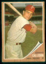 1962 TOPPS #17 JOHNNY CALLISON EX