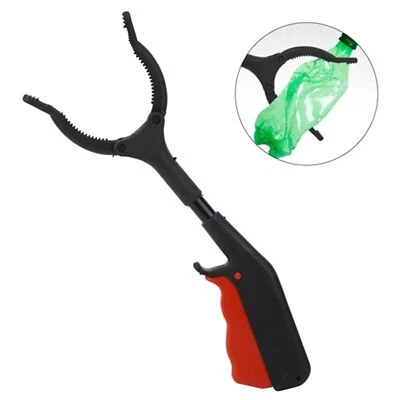 Tragbar Greifzange Müllzange Greifhilfe Greifarm Maus Müll Greifer Abfall Zange