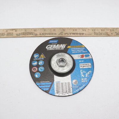 Norton Gemini Depressed Center Abrasive Wheel Aluminum Oxide 33965