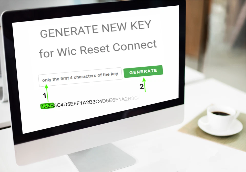 WIC Reset Epson Canon Imprimante Waste Ink Pad Absorbeur Encre Service USB - Photo 2/4