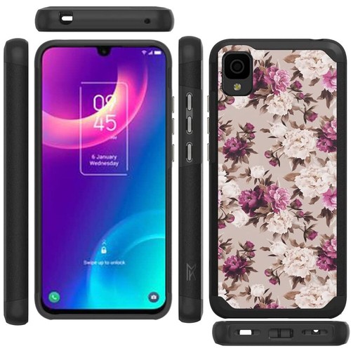 Funda rígida híbrida de doble capa para teléfono TCL 30 Z 30Z / 30 LE + vidrio templado - Imagen 28 de 30