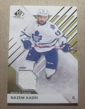 2016-17 SP Game Used Nazem Kadri Jersey Relic Toronto Maple Leafs