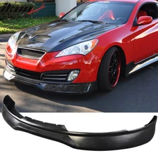 Fits 10-12 Hyundai Genesis Coupe 2DR CFX Style Front Bumper Lip Chin Spoiler PU