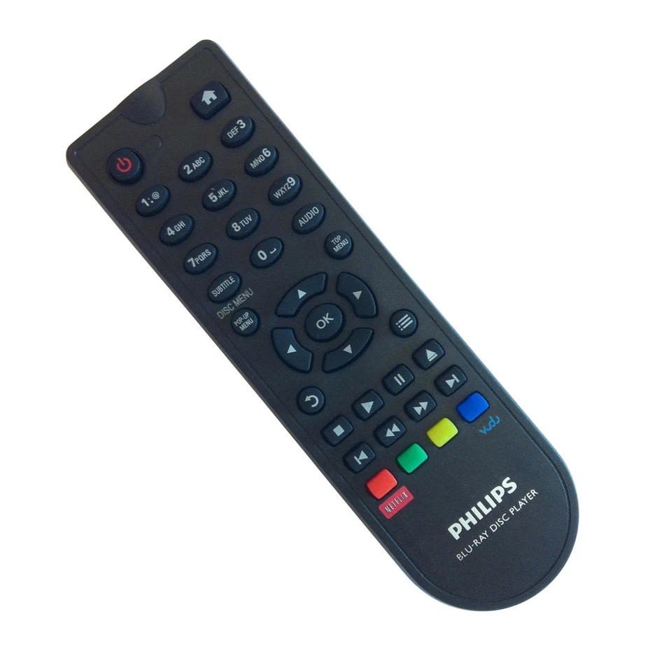 New Philips Blu-Ray DVD Remote for BDP2900 BDP3280.BDP3100 BDP3080 BDP2700 Vudo - Image 3 of 3