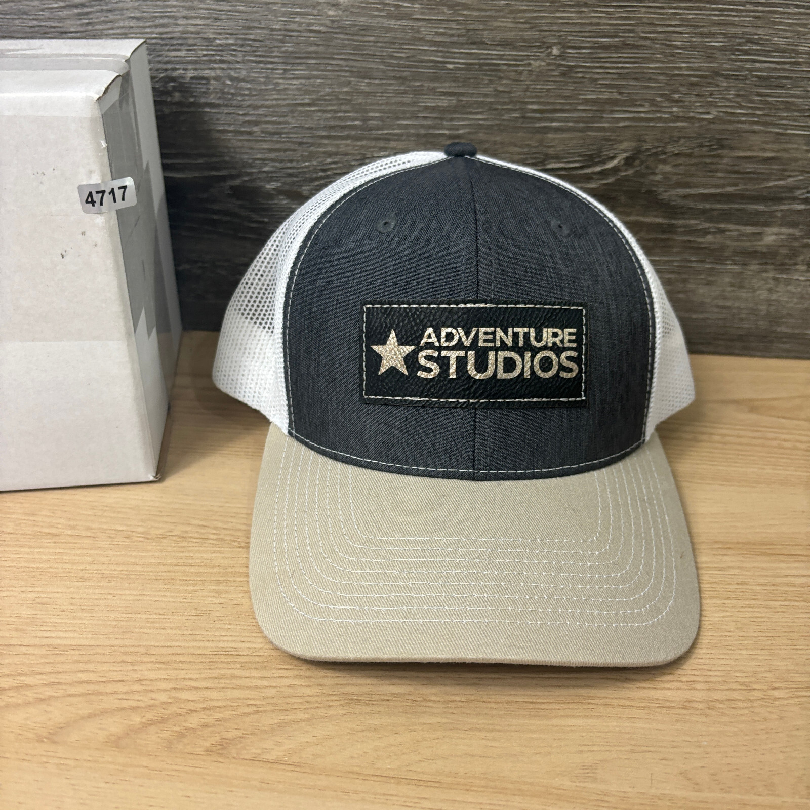 Adventure Studios Hat Cap Snapback Gray Trucker A… - image 9