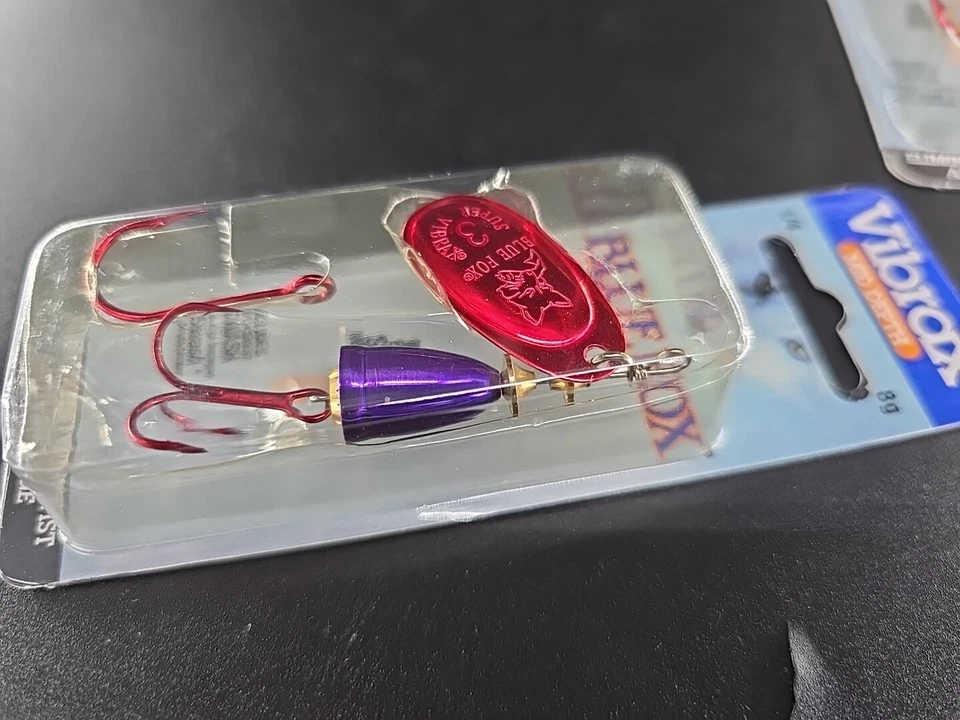 3 - Nuevo en paquete Blue Fox Vibrax Classic Spinner’s #3, 1/4 oz. ~ BFRH3 RMP Foto 3 de 4