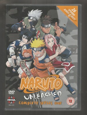 NARUTO UNLEASHED - SERIES 1 - UK REGION 2 DVD (6-DISC SET) | eBay UK