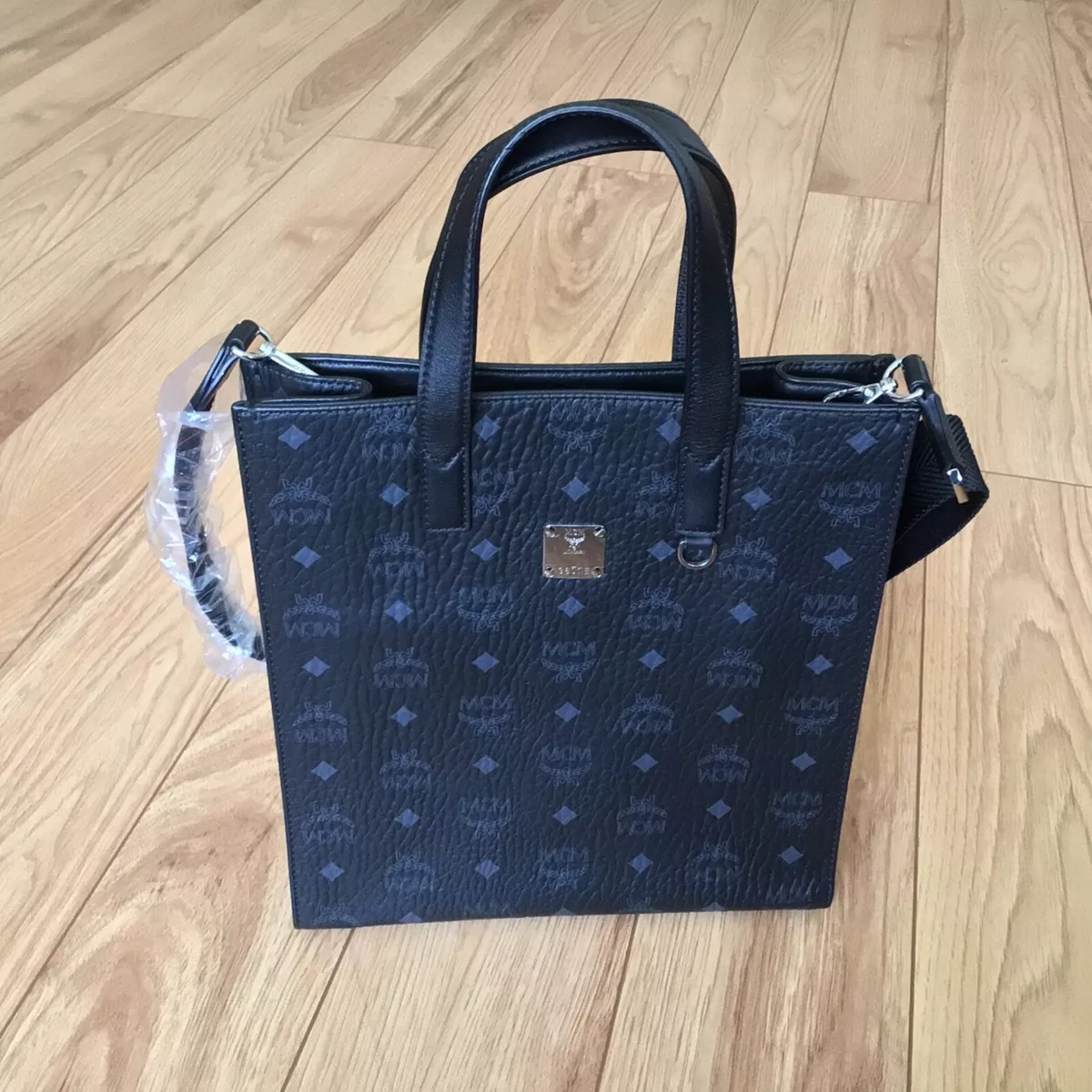 Mcm Pattern Print Visetos Tote Bag