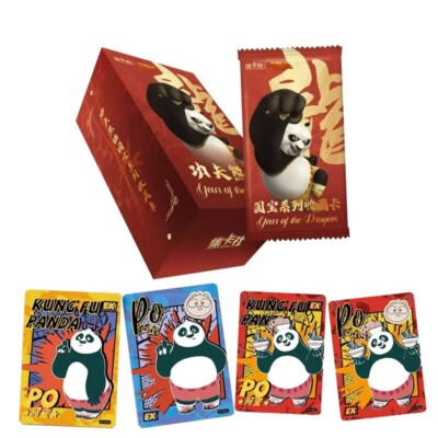 Card Fun Kung Fu Panda Collection Trading Card 10 Pack Premium Box New Sealed