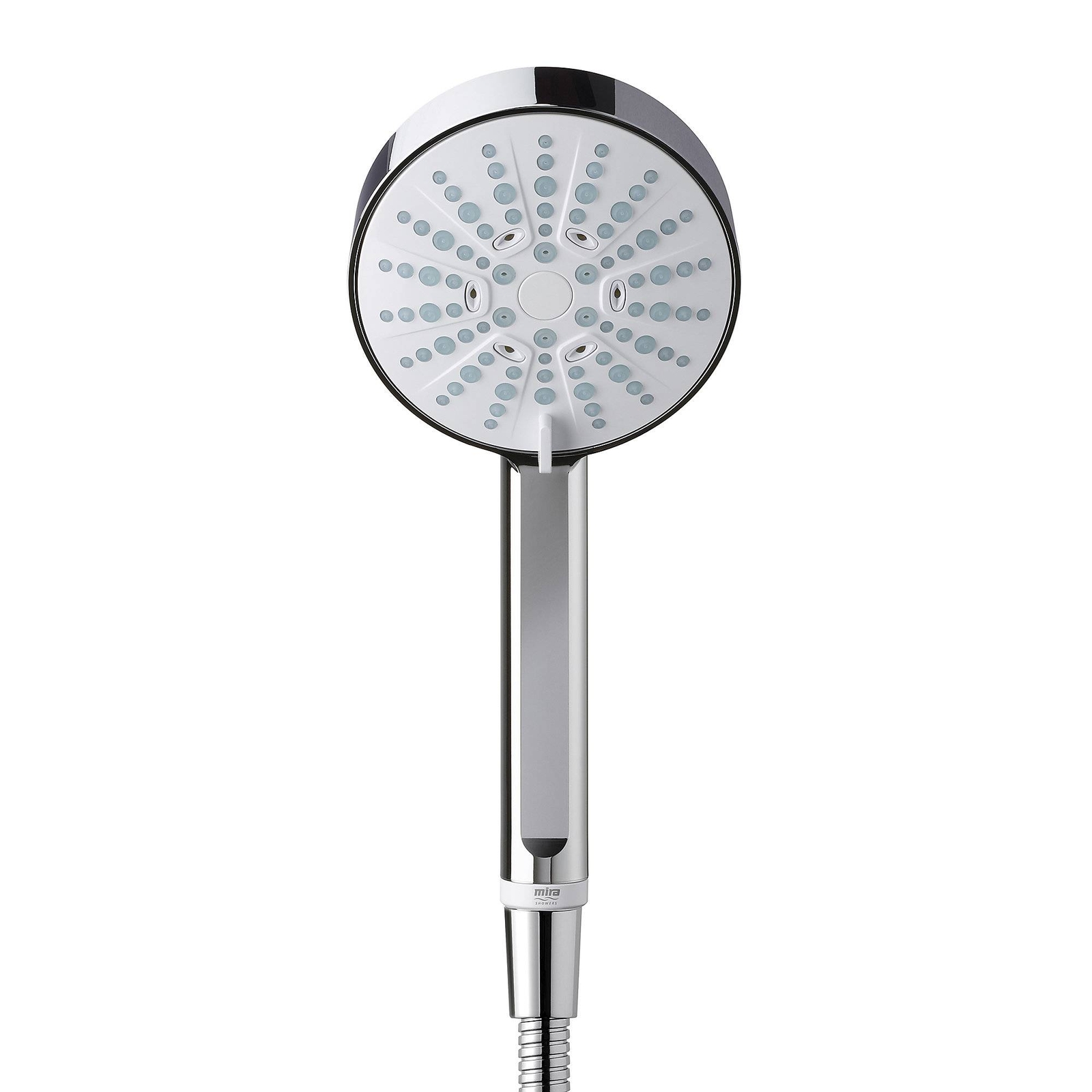Mira Atom ERD Chrome effect Shower Fixed Shower Head with Diverter 3571