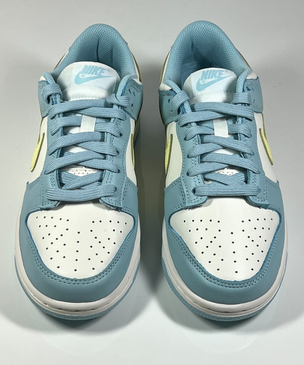 Nike Dunk Low Ocean Bliss Citron Tint Sail DD1503-123 size