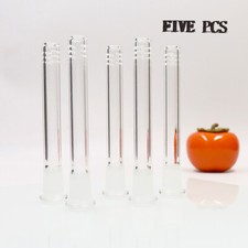Difusor de cristal deslizable de vidrio de 140 mm para pipa de agua cachimba para fumar 5 piezas