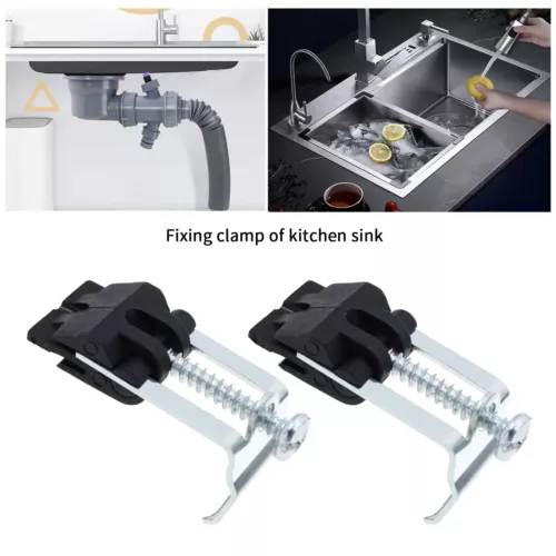 10x Undermount Sink Clips Kitchen Sink Clips Installation Repair Hardware Clip - Picture 3 of 8