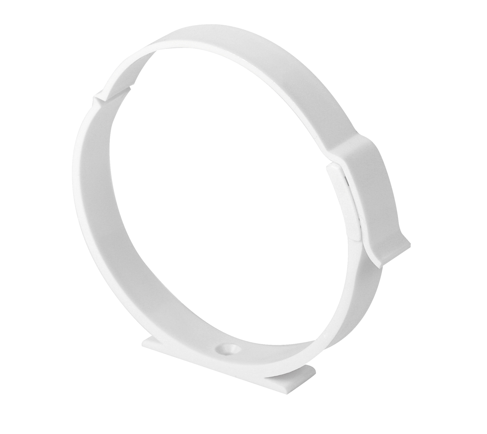 Tubos De PVC Abrazadera de Tubo 100MM Lüfterrohr Conector Abrazadera Blanco