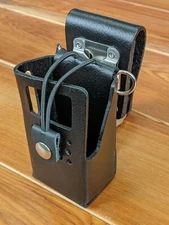 Kenwood™ TK2140 Leather Case Swivel Beltloop D-rings MADE IN USA by Caseguys