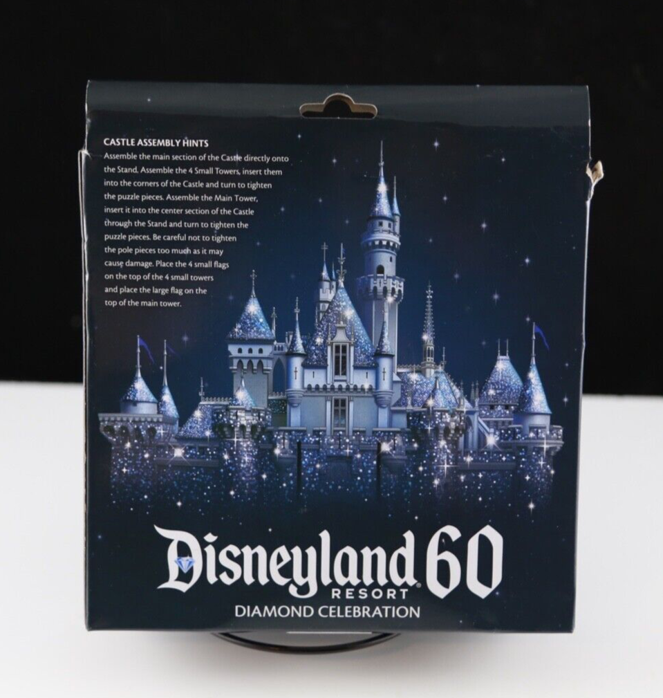 New Disneyland Resort 60 Diamond Celebration 3D Crystal Puzzle