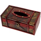 Vintage Wooden Tissue Box Simple Napkin Storage Container Useful Paper Towel