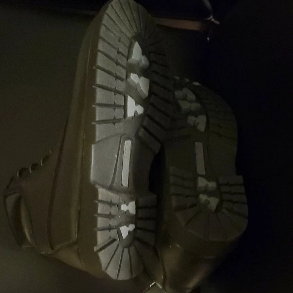 Ciervos Ciervos Zapatos Negro Niños Talla 5 Ancho 5W Botas con Cordones Foto 4 de 4