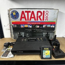Atari 2600 Vader Console Bundle - Boxed With Joystick + Games - Fully Working