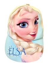 Disney FROZEN Elsa Girls Baseball Cap Hat with Braid One Size Costume Cosplay