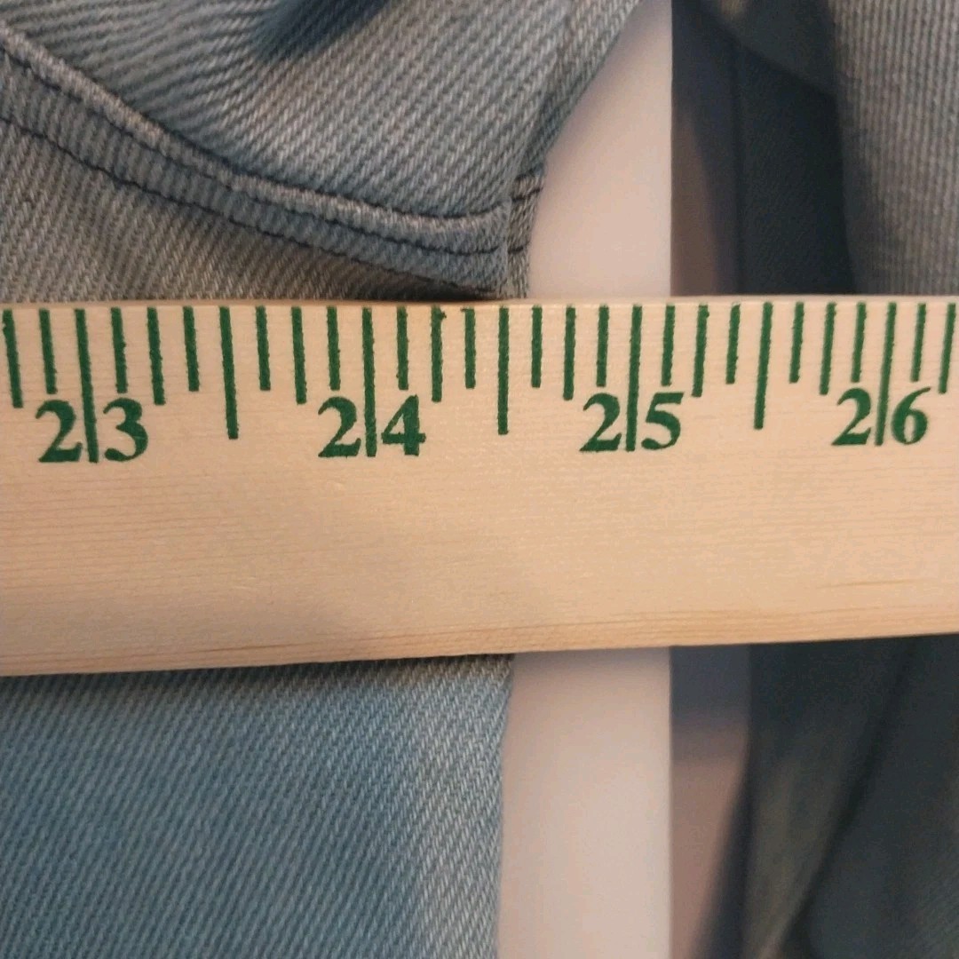 Plus XXXL Patchwork Denim Shacket Boho Cottagecor… - image 4