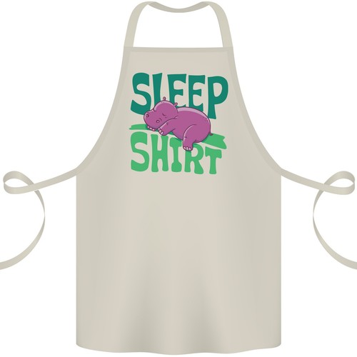 Camicia Da Notte Hippo Pigiama In Cotone 100% Biologico - Foto 8 di 30