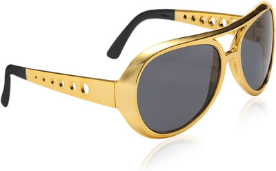 Fette Gangster Brille 70er 80er 90er Hustler Rapper Hiphop Kostüm Bad Taste Sonn