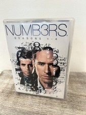 NUMB3RS Seasons 1-4 DVD Set Rob Morrow David Krumholtz Complete Series Crime TV