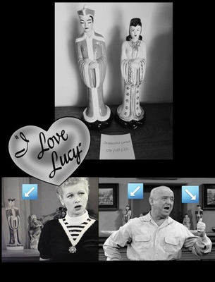 #ad #ad Stewart McCulloch California Pottery Asian Figurines I Love Lucy $150.00