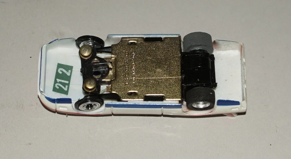 CARRO DE AUTORAMA ORIGINAL VINTAGE TYCO THUNDERJET 1976 PATRIOTIC SUPERBIRD ESCALA HO - Imagem 3 de 3