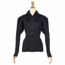 PLEATS PLEASE Issey Miyake Jacket Long Sleeve Pleats Outer Women s 3 Equivalent