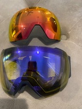 Smith I/O MAG Ski Goggles Purple Mirrored Lens with extra lense