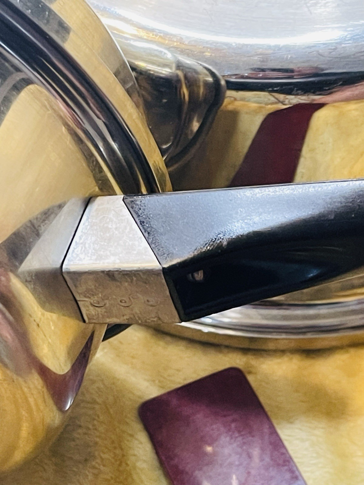 Vintage Amway Queen Cookware Sauce Pan Pot & Lid 18/8 Stainless Steel USA