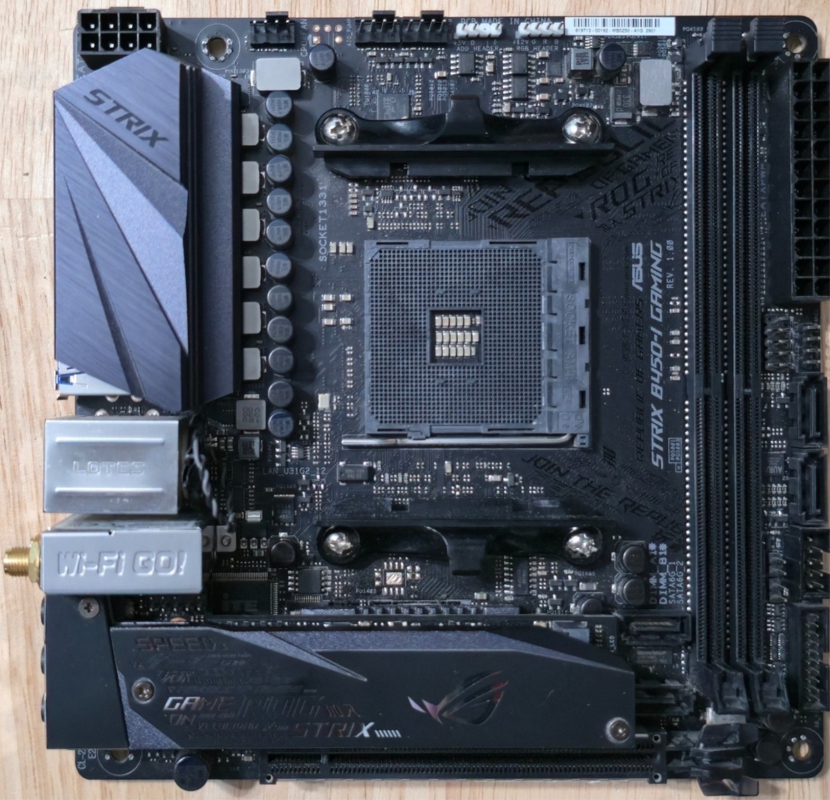 ROG STRIX B450-I GAMING マザーボード ROG STRIX B450-I GAMING | Motherboards | ROG Global