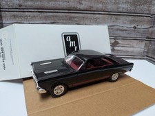 Amt Ertl 1966 Ford Fairlane Gta Raven Black Promo Plastic Car Model In Box