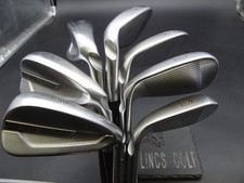 Set of 7x Ping G700 White Dot Irons 6-SW+UW Regular Graphite Shafts with Grips*