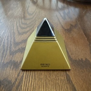 Seiko Pyramid Clock | eBay