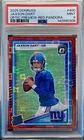 2025 Optic Preview Jaxson Dart Rookie Card #400 RED PANDORA 🔴PSA 9🔴 Giants RC