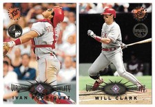 1995 Stadium Club Members Only Virtual Reality - TEXAS RANGERS Team Set