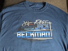 Jack Beckman Funny Car Tshirt 2 Sided