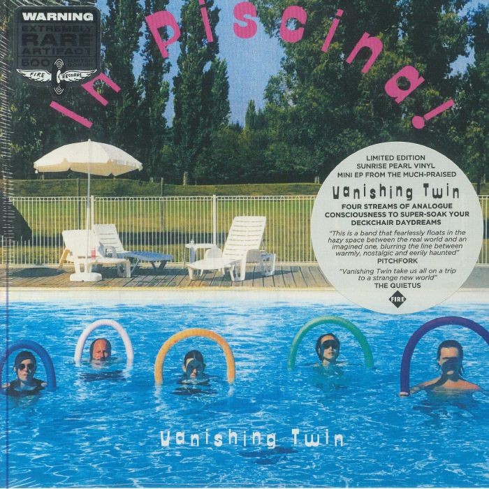 VANISHING TWIN - In Piscina - Vinyl ('sunrise pearl' vinyl 7"")